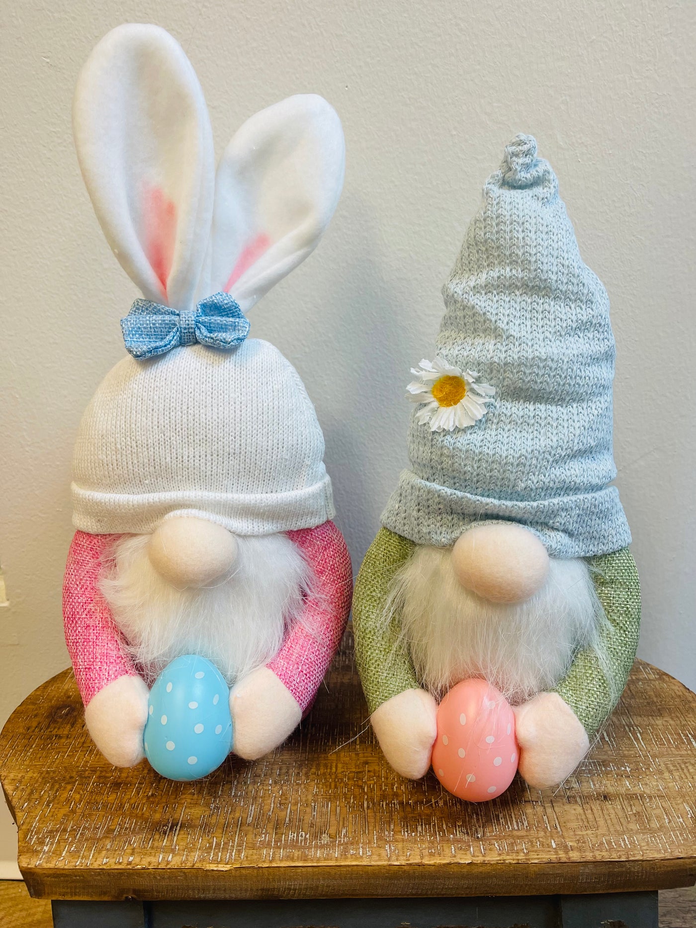 Easter Gnomes 14” tall