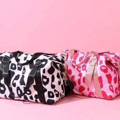 PREORDER: Leopard Duffle Bag in Two Colors