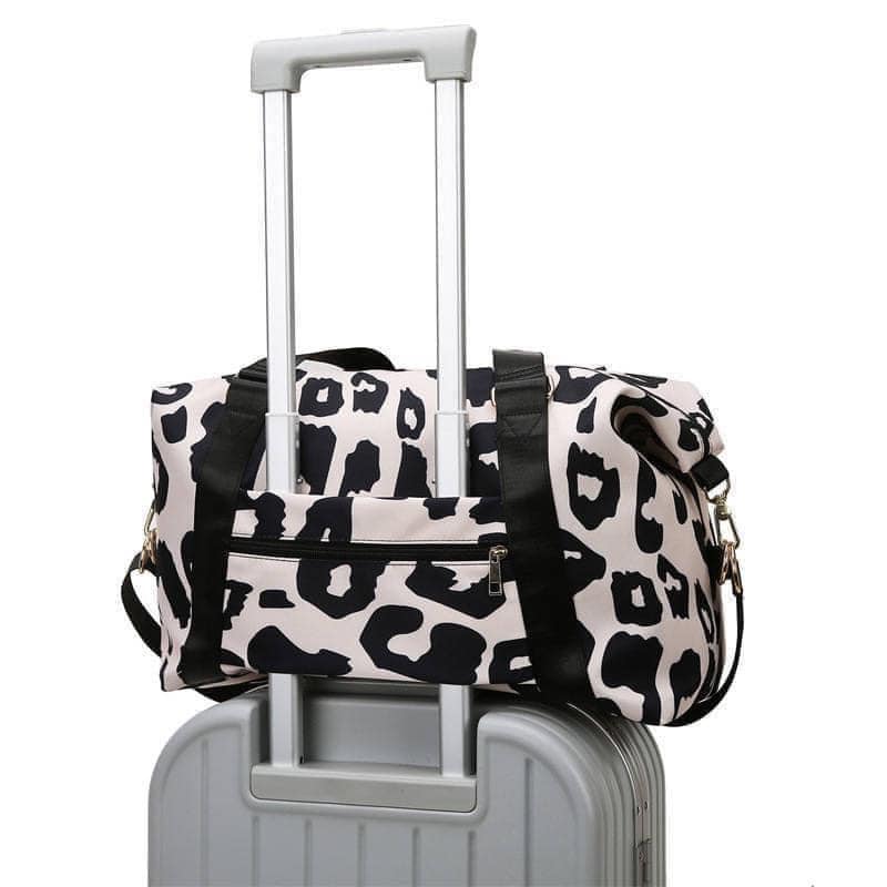 PREORDER: Leopard Duffle Bag in Two Colors