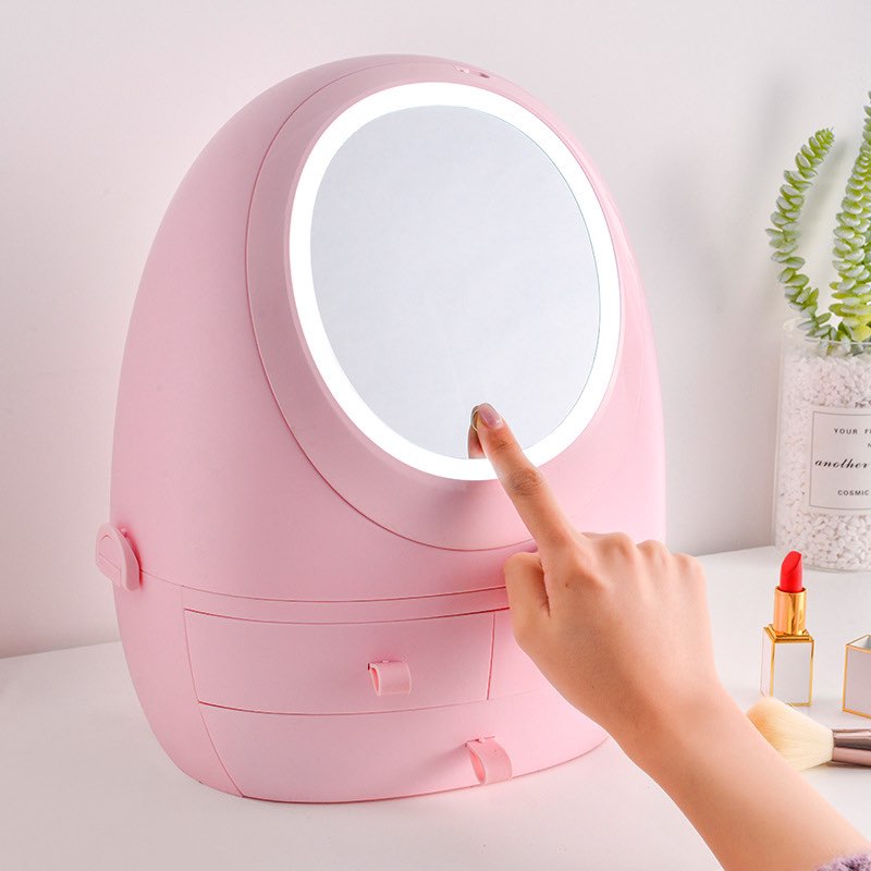 PREORDER: Parker Beauty Storage in Pink