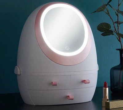 PREORDER: Parker Beauty Storage in White