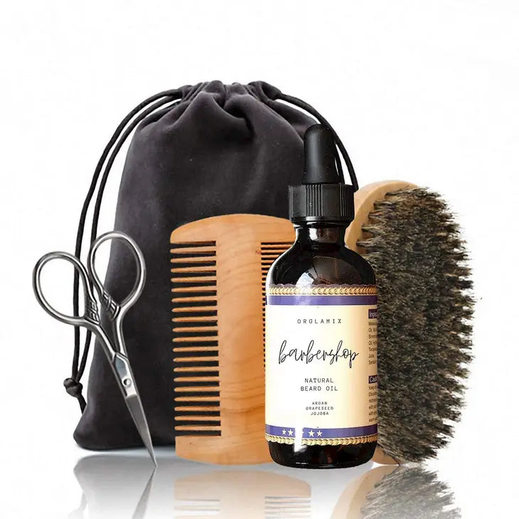 PREORDER: Beard Grooming Kit with Assorted Oils