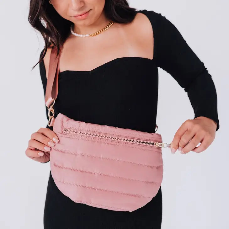 PREORDER: Jolie Puffer Belt Bag in Two Colors