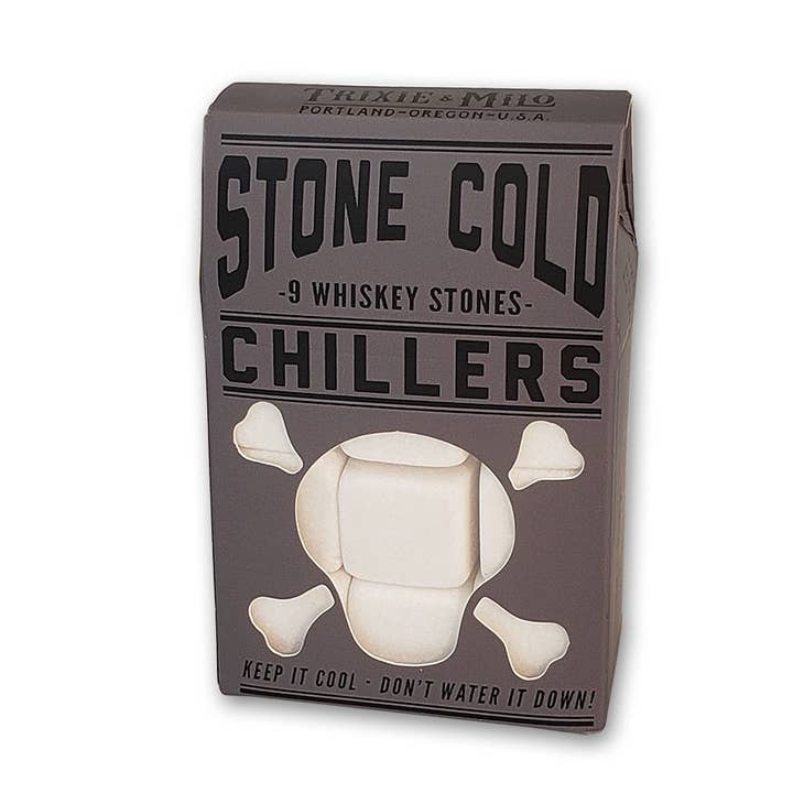 PREORDER: Whiskey Stones in White Marble