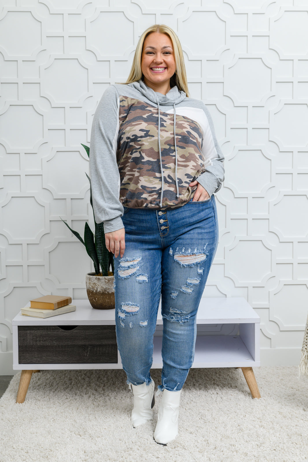 All About Adventure Top in Camo