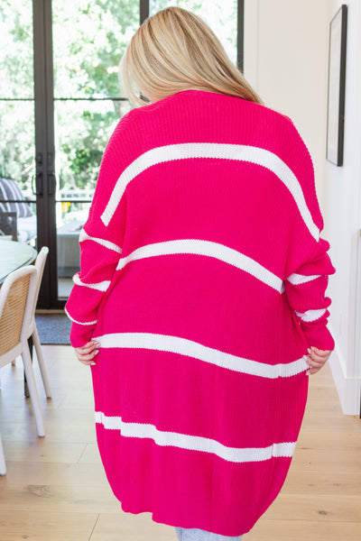 Brighter is Better Striped Cardigan