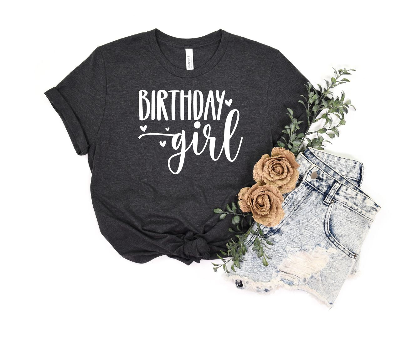 PREORDER: Birthday Girl Graphic Tee in Two Colors