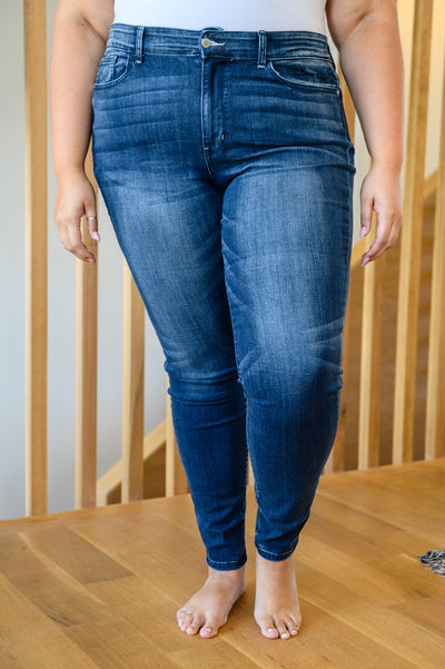 Loraine Pin Tack Skinny Jeans