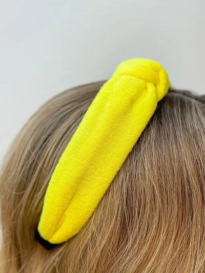 PREORDER: Neon Terry Knotted Headbands in Three Colors