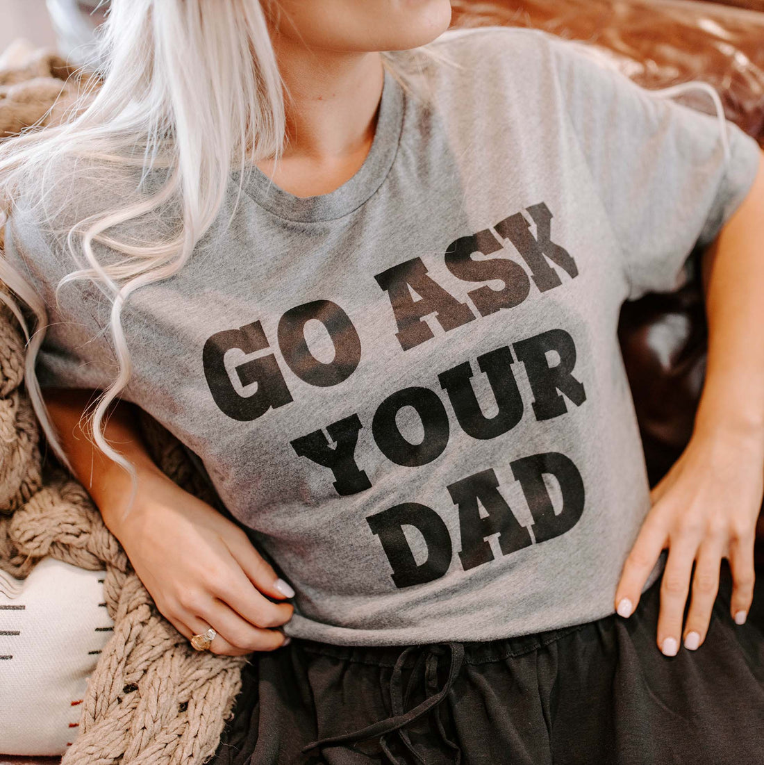 PREORDER: Go Ask Your Dad Shirt, Mom Tee