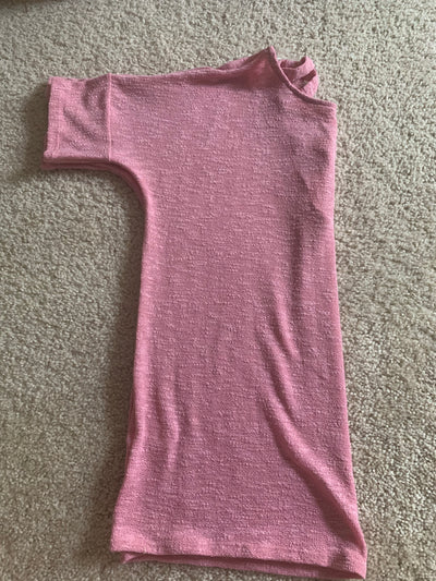 Pink top with Cross back