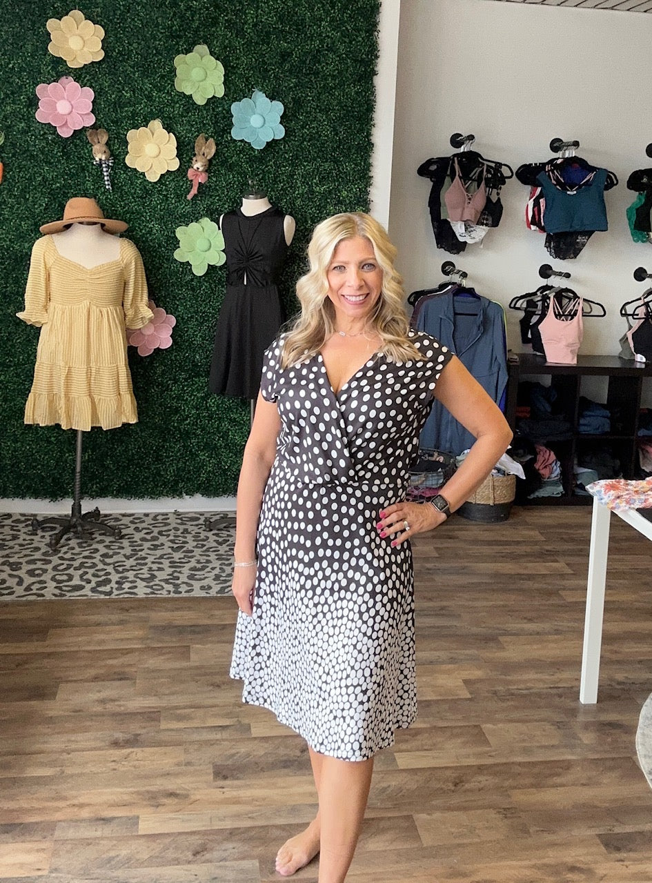 Polk a dot Beach Dress