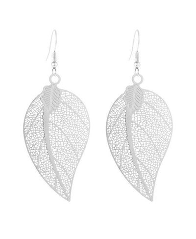 Leaf Drop earrings
