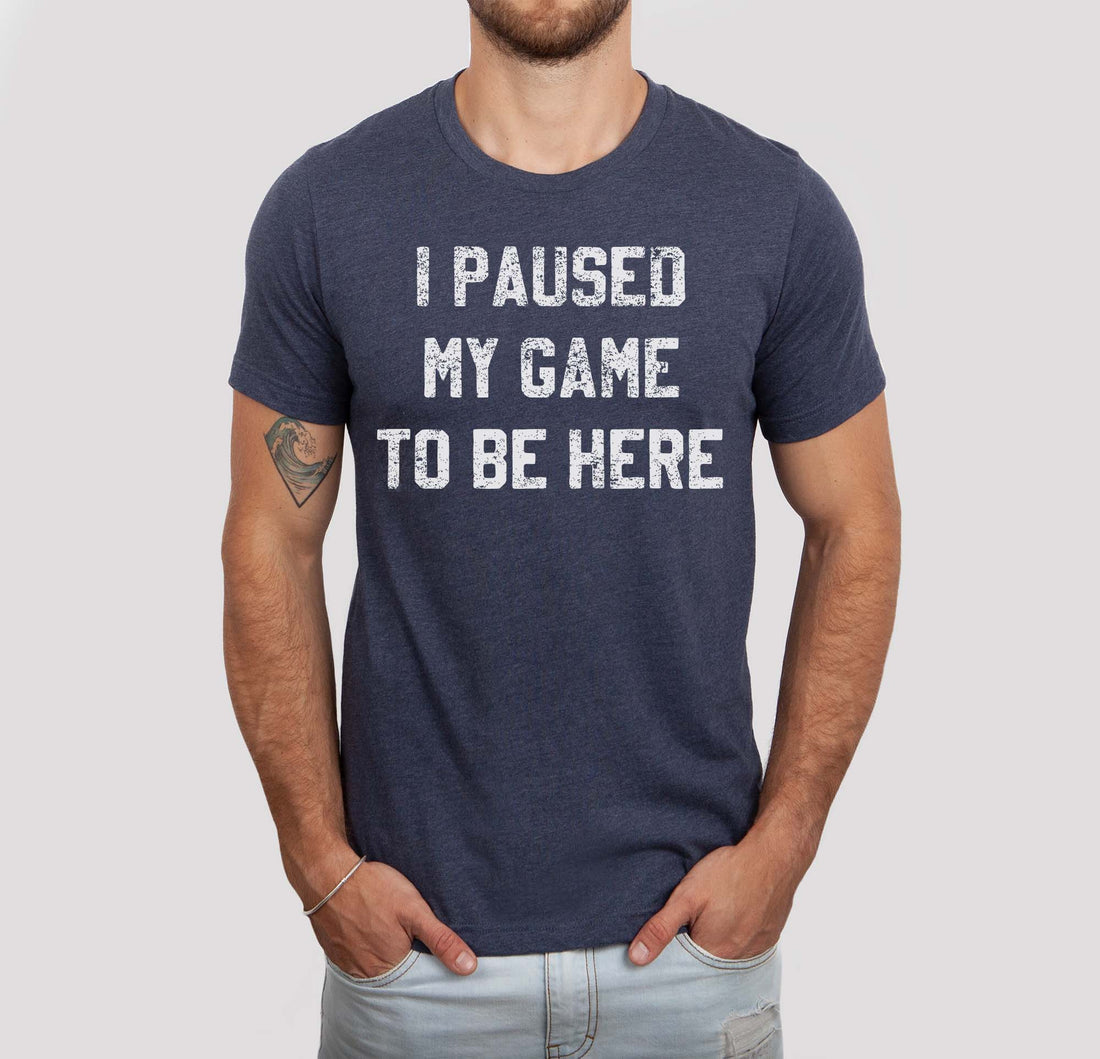 PREORDER: I Paused My Game Graphic Tee
