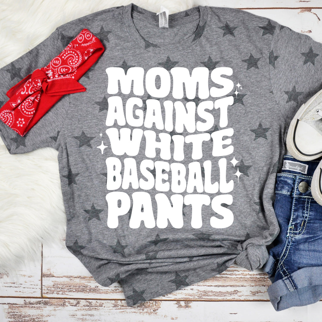 PREORDER: Moms Against White Baseball Pants Shirt